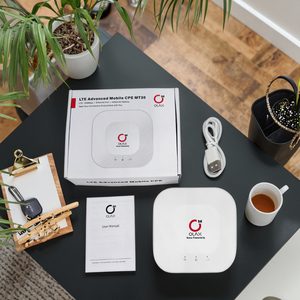 โมเด็ม OLAX MT30 ปลดล็อคแล้ว พอร์ต LAN แบบ Type-C 4G Wifi อีเธอร์เน็ต เราเตอร์ Lte พร้อมช่องใส่ซิมการ์ด เราเตอร์ Wifi แบตเตอรี่ 4000mah - Product Image 1