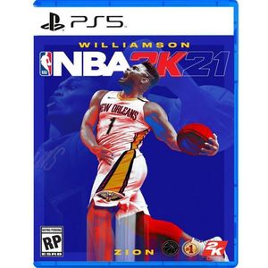 Mécaniques de jeu améliorées pour le jeu NBA 2K21 pour console PS5. Les graphismes améliorés offrent une expérience visuelle de basket-ball réaliste. - Product Image 1