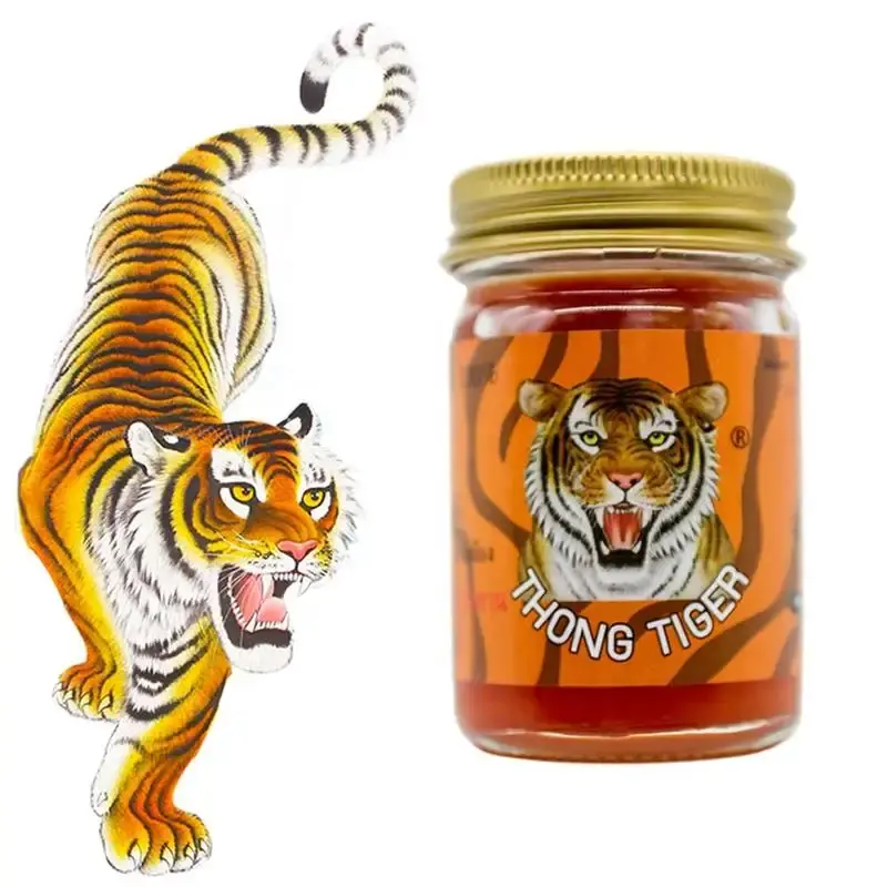 2023 Bán Buôn Thái Lan Vàng Tiger Balm Kem 50G Pain Relief Balm Kem 100% Thảo Dược Tự Nhiên Thái Lan Tiger Balm