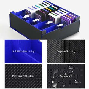 JUZI 3000+ Deck Box <strong>Trading</strong> <strong>Card</strong> Storage Dedicated Supporters PU Material Tcg Yugioh <strong>Pokemoned</strong> Custom Deck Box for Gift Use - Product Image 6