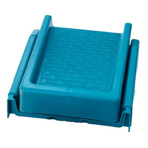 Grondaia Moderna in Plastica HAOSEN con Paraspruzzi per Giardino e Hotel, Lunghezza 24 Pollici, Senza Ancoraggio, Materiale PP, Sistema di Drenaggio - Product Image 2