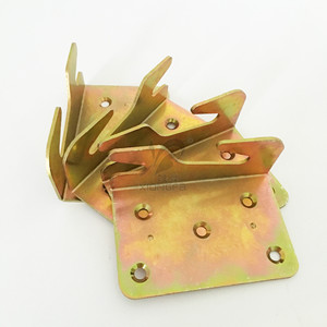Charnière de lit en fer épais de 82 mm pour mobilier, accessoire de quincaillerie plaqué couleur - Product Image 2
