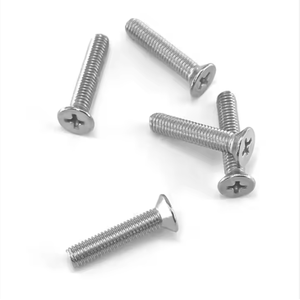 ステンレス钢DIN965クロス凹型ステンレス<span class=keywords><strong>STeel</strong></span>フラットヘッドねじ - Product Image 1