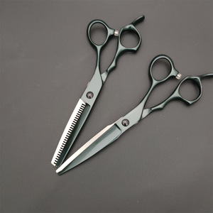 Ciseaux à cheveux personnalisables 62 mm, ciseaux à effiler pour droitiers, usage professionnel, lame standard - Product Image 3