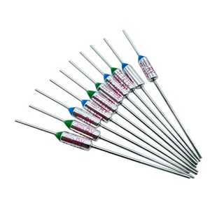 100 יחידות TF הגנה תרמית RY142 172 185 192 240 מעלות 10A/250V נתיך טמפרטורה לסיר אורז נתיך בקרת טמפרטורה ממתכת - Product Image 1