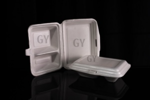 Contenedores de espuma blanca Cajas de espuma a granel Cajas de espuma para alimentos Contenedores de espuma de un solo uso Cajas de espuma para llevar - Product Image 4