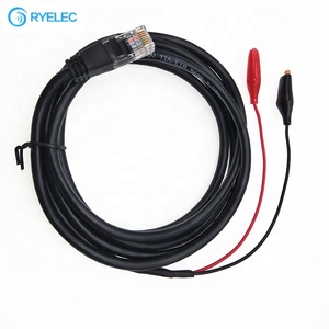 24AWG 2835 UTP CAT5 RJ45ตัวผู้ถึง28คลิปจระเข้ CAT5e สายเคเบิลแบบกำหนดเอง - Product Image 1