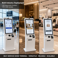 Terminales de Autoservicio Automáticos para Pago en Efectivo, Todo en Uno, Tipo Tótem Inteligente para Centros Comerciales, Aeropuertos y Hoteles