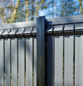 Postes de Cercado para Jardín Estilo Español, Hierro y Acero Galvanizado con Recubrimiento en Polvo, Anti-Escalada, Seguridad para Patio, Certificación CE, para Venta al por Mayor - Product Image 1
