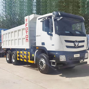 Nouveau camion benne diesel poids lourd Foton GTL, capacité supérieure <span class=keywords><strong>à</strong></span> 50 tonnes, 10 roues, 8x4, Euro 3, conduite <span class=keywords><strong>à</strong></span> gauche, climatisation automatique, moteur arrière - Product Image 1