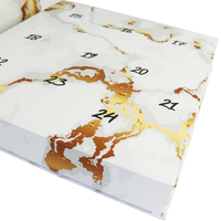 Boîtes mystères en carton ondulé pour calendriers de l'Avent de beauté personnalisés, emballages pour mélangeurs et rangement de cosmétiques – Vente en gros
