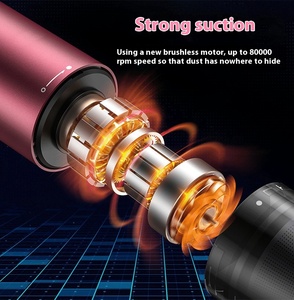 P12 Aspiration <span class=keywords><strong>et</strong></span> soufflage de voiture sans fil haute puissance <span class=keywords><strong>silencieux</strong></span> Portable <span class=keywords><strong>aspirateur</strong></span> à <span class=keywords><strong>main</strong></span> de bureau à double usage - Product Image 3