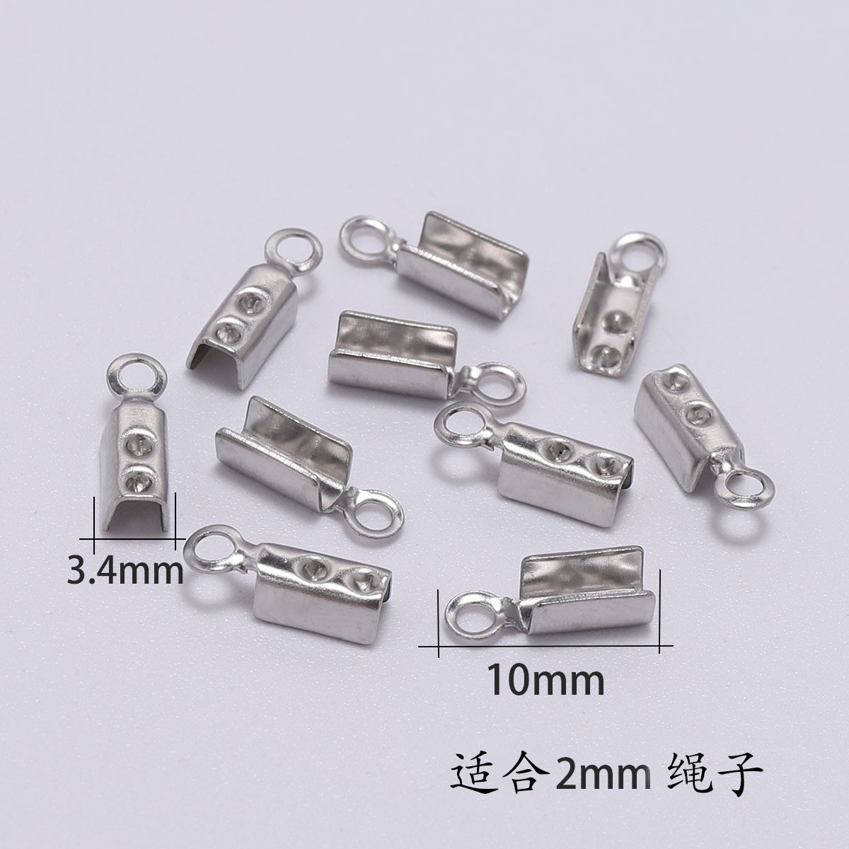 3.4*10mm inner diameter 2mm square clip