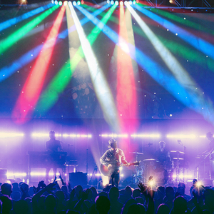 Chuyên nghiệp hình quạt dẫn tám mắt chùm đèn bên Disco DJ thanh đèn sân khấu nhấp nháy hiệu ứng <span class=keywords><strong>laser</strong></span> Đèn sân khấu - Product Image 3