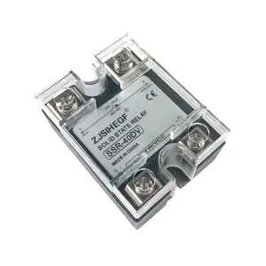 80A-SSR Input 0-5V/0-10VDC Single Phase SSR Solid State Relay SSR-80DV solid state Voltage Regulator with proximity senso