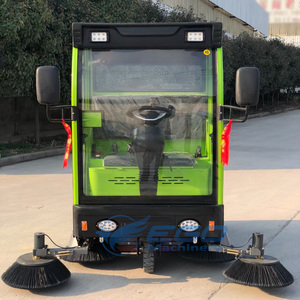 Máquina barredora compacta con depósito integrado, barredora eléctrica Zesty, barredora de calles ágil para limpieza de pisos de centros comerciales - Product Image 5
