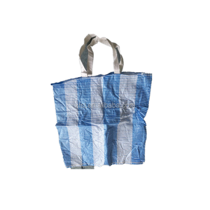 Sac d'emballage alimentaire, largement utilisé pp tissé bandes colorées sac avec poignée, <span class=keywords><strong>peut</strong></span> <span class=keywords><strong>être</strong></span> laminé <span class=keywords><strong>ou</strong></span> non pp sac - Product Image 6