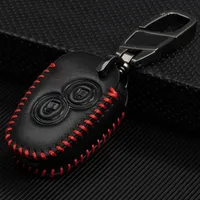 Housse de protection pour clé à distance 2 boutons en cuir pour Renault Trafic Clio Master Modus Twingo Dacia Duster Logan Sandero Opel Vauxhall