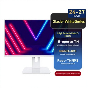 จอเกมมิ่ง Glacier White Series ขนาด 24.1 นิ้ว 280/390/540Hz ความเร็วตอบสนองต่ำ TN - Product Image 2