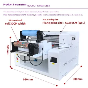 Stampante Inkjet Fanxing FX6050UV Nuova con Testina di Stampa DX5 ad Alta Definizione, Stampante Roll-to-Roll Automatica per Etichette in Cristallo <span class=keywords><strong>e</strong></span> <span class=keywords><strong>Telefoni</strong></span> - Product Image 3