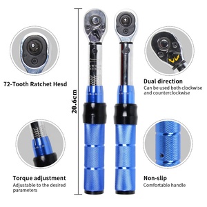 VIKTEC Trung Quốc Giá Rẻ 72 Răng Nghề Cụ Micrometer Điều Chỉnh 1/4 "1-6N.m Mini Bike Mô-men Xoắn Cờ Lê - Product Image 2