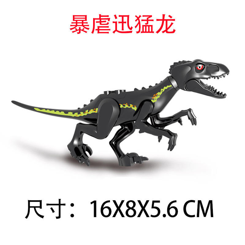 Ferocious velociraptor