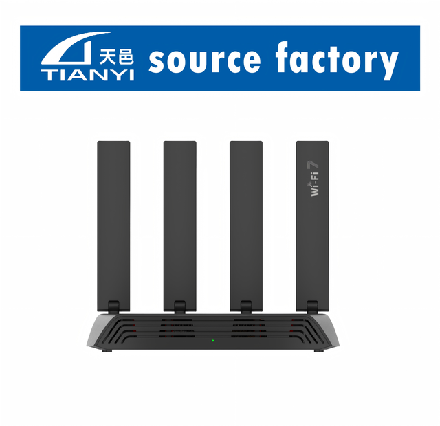 TY-BE36M/TG-5241-R7 WIFI7-Be3600 Wifi Router Dual Band 1WAN Port+3GE Port 4ANTENNAS Black Housing Plug and Play Source Factory