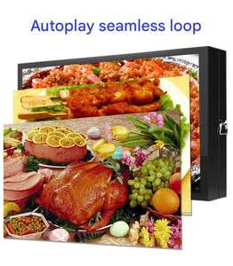 32 43 49 55 65 дюймов настенная рекламная машина 2K4K 2000-4000 NITS рекламный экран Наружные цифровые вывески и дисплей - Product Image 6