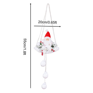 DAMAI New Christmas Bells Christmas Gift Decorations Christmas Tree Pendants and Christmas Scene Atmosphere Decoration - Product Image 5