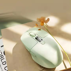 2.4g वायरलेस डुअल मोड मिनी माउस स्क्रीन डिस्प्ले यूएसबी इंटरफेस पावर चार्जिंग लैपटॉप ऑफिस के लिए साइलेंट गेमिंग-यूनिवर्सल माउस - Product Image 6