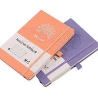 Agenda 2024 en cuir PU personnalisé avec logo promotionnel, idéal comme cadeau