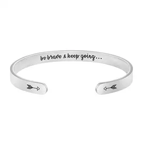 Bracelets en argent avec lettres personnalisées en acier inoxydable pour femmes, bracelets en argent, offre spéciale