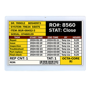 Étiquette de rayonnage électronique Bwry, plusieurs tailles (2,13 pouces, 2,66 pouces, 2,9 pouces) pour la vente au détail, les supermarchés, les entrepôts, étiquette de prix E-Ink ESL - Product Image 3