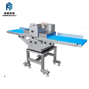 Low Labor Intensity And High Efficient Automatic Frozen Pig Meat Cutting Slicing Machine