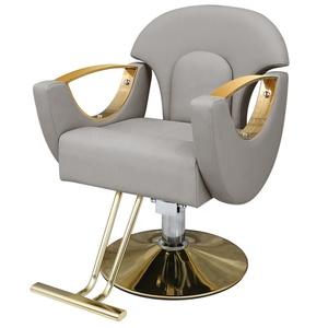 Wholesale Pu <b>Leather</b> Hairdressing Barber Salon <b>Chairs</b> <b>Reclining</b> Seat Salon Equipment Aluminum Alloy Chassis Furniture - Product Image 5