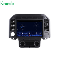 Écran radio GPS multimédia Android 13 pouces Krando pour Ford F150 Raptor 2015-2019, autoradio Android Auto, Carplay, WIFI, BT