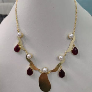 2025 Hot Fashion Jewelry <b>Set</b> Women Luxury Necklace Earrings <b>Crystal</b> Pendant <b>Sets</b> Color Water Droplet Jewelry - Product Image 1