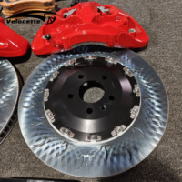 Kit de Freinage Amélioré 6 Pistons avec Disque Flottant en Acier de 400 mm pour Toyota AUDI LAND ROVER VW SAAB SUZUKI MERCEDES-BENZ PEUGEOT
