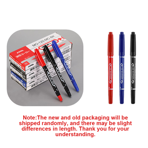 Mini bolígrafo de pintura permanente promocional, suministros escolares para niños, rotulador de doble extremo, marcador de pintura a base de aceite impermeable - Product Image 3