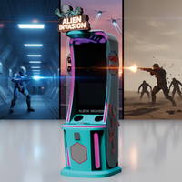 Simulateur de tir VR JiaYi 2026 Nouveau modèle pour une personne 5D/12D/9D Plateforme de mouvement pour jeux d'arcade PC Machine de jeu VR d'intérieur