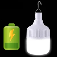 Ampoule LED rechargeable par USB pour l'extérieur et la maison, lumière d'urgence, ampoules LED rechargeables économiques, décoration de la maison, ampoule LED