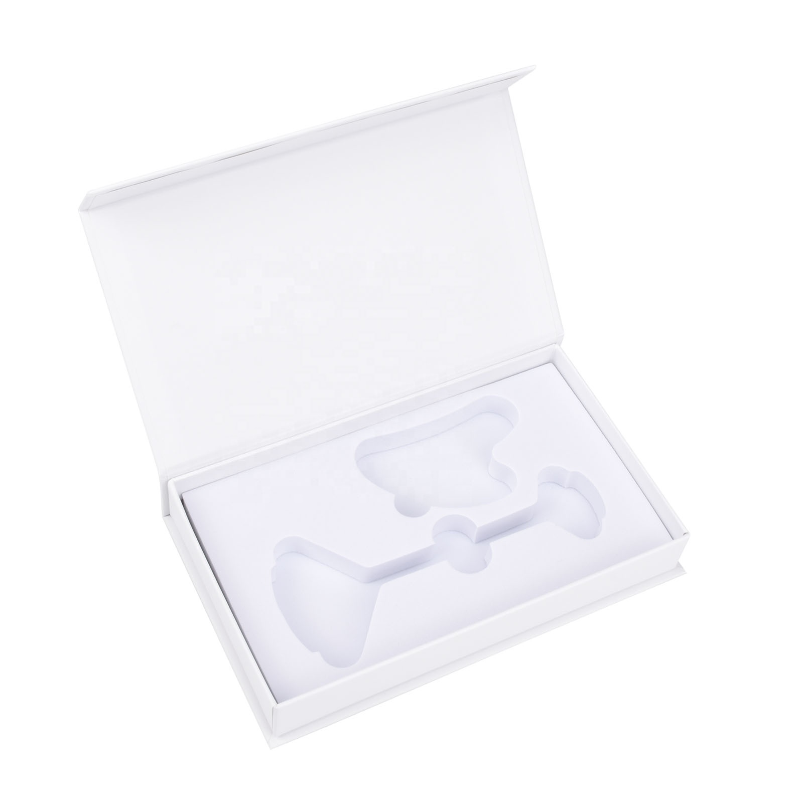 Set de rodillo de cuarzo rosa en caja blanca