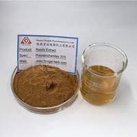 HONGDA 30% 50% Polysaccharide Reishi Champignon Poudre Extrait Ganoderma Lucidum Extrait Poudre