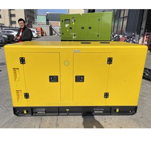 Générateur triphasé silencieux avec une puissance de 12 kW à 40 kW, cadre ouvert, démarrage à distance, fréquence 60 Hz, options 240 V et 480 V, GFS-I28 15 kVA 20 kVA - Product Image 3