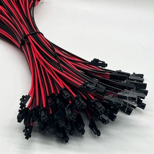 Aangepaste Rode Zwarte 24awg Kabel R Ring Terminal Jst 2.54Mm 2P Behuizing Draad Harnas Flens Jumper Draad Montage - Product Image 4