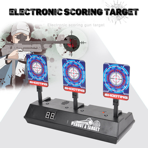 Pistola <span class=keywords><strong>de</strong></span> bola <span class=keywords><strong>de</strong></span> salpicaduras <span class=keywords><strong>de</strong></span> <span class=keywords><strong>Gel</strong></span> automática, dispositivo electrónico <span class=keywords><strong>de</strong></span> tiro, puntuación en movimiento, 2022, con sonido, novedad <span class=keywords><strong>de</strong></span> 3/4 - Product Image 3
