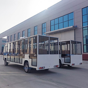 Vehículo Turístico Eléctrico Cerrado de Lujo para 17 Personas, Autobús Turístico Eléctrico para Complejos Turísticos, Parques y Lugares Turísticos - Product Image 2
