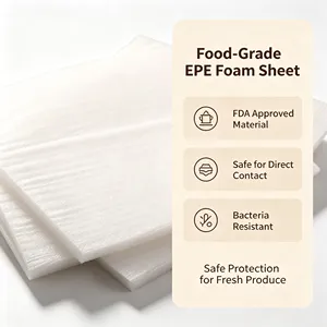 Food Grade EPE <b>Foam</b> <b>Sheet</b> Lightweight EPE <b>Sheet</b> For Fresh Fruit Vegetable Shock Protection - Product Image 4