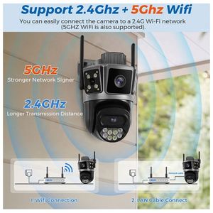 Okam 10mp Waterproof 5g/2.4g Wifi <strong>Camera</strong> PTZ Motion Detection AI Alarm Push Two Way Intercom Home Security <strong>Camera</strong> Cctv <strong>System</strong> 4g - Product Image 2