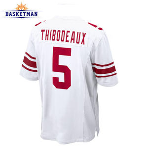 Jersey olahraga tim sekolah tinggi kustom grosir poliester sejuk kemeja/atasan uniseks cetak Amerika dengan lengan pendek - Product Image 3